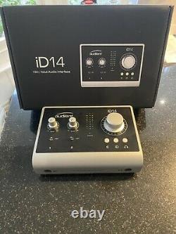 Audient id14 10in/4out USB Interface Withscroll Control