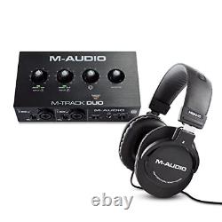 Audio Interface & Headphones M-Audio M-Track Duo USB Audio Interface