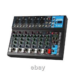 Audio Mixer Compact USB Audio Interface Sound Board Controller for Broadcast