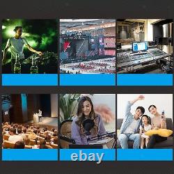 Audio Mixer USB Audio Interface Non Slip Faders 48V Power Digital MP3