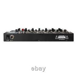 Audio Mixer USB Audio Interface Non Slip Faders 48V Power Digital MP3