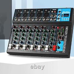 Audio Mixer USB Audio Interface Non Slip Faders 48V Power Digital MP3