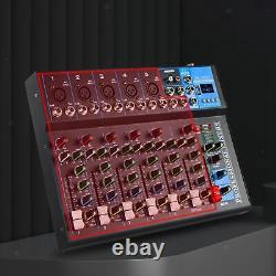 Audio Mixer USB Audio Interface Non Slip Faders 48V Power Digital MP3