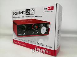 Audio interface Focusrite Scarlett 2i2 (3rd Gen)