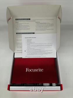 Audio interface Focusrite Scarlett 2i2 (3rd Gen)