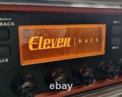 Avid Eleven Rack USB Audio Interface Guitar Preamp Used Tested with Power cable