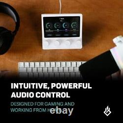 BEACN Mix USB C Windows Audio Controller encoders for Streaming Gaming Work Whit