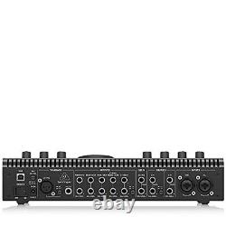 BEHRINGER 2X4 USB audio interface 192kHz compatible STUDIO XL BLACK