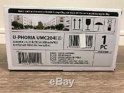 BEHRINGER U-PHORIA UMC204HD Audio Interface USB2.0 Pre Amplifier 2-in 4-Out