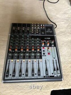 BEHRINGER XENYX 1204USB 8-Channel 2-Bus Mixer USB/Audio Interface Studio/Live