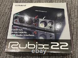 BNIB Roland Rubix 22 2 In 2 Out USB Audio Interface