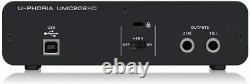 Behringer 2 Input 2 Output USB Audio interface UMC202HD U-PHORIA