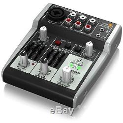 Behringer 302USB Premium 5-Input Mixer with XENYX Mic Preamp & USB/Audio Interface