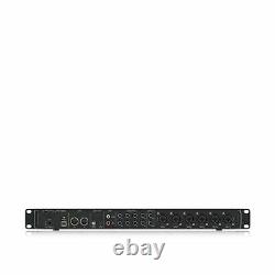 Behringer 8 Channel 18x20 USB2.0 Audio MIDI Interface Black Equipment 24 Bit New