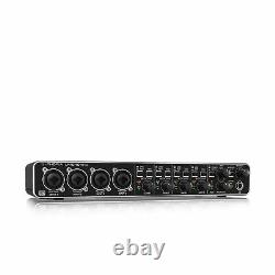 Behringer Audio Interface MIDI 4x4 USB 2.0 24 Bit Mic Pre Amplifiers UMC404HD