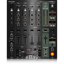 Behringer DJX900USB Pro 5-Ch DJ Mixer with USB Audio Interface Infinium Crossfader