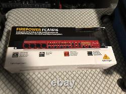 Behringer Firepower Fca1616 Usb/firewire Audio Interface Excellent Condition