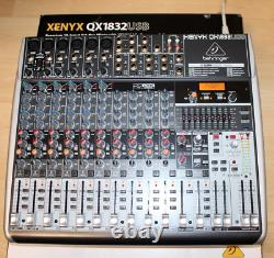 Behringer QX1832USB 18 Input 3/2 Bus Mixer USB/Audio Interface