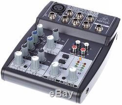 Behringer Studio Complete Professional Recording Package Interface Mixer Mic