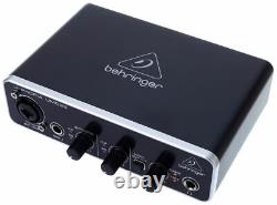Behringer UMC22 USB Audio Interface Computer Guitar Phantom Power Home Studio