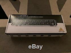 Behringer UMC404HD Audiophile 4x4 USB Midi Audio Interface Brand New UNOPENED