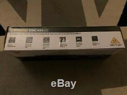 Behringer UMC404HD Audiophile 4x4 USB Midi Audio Interface Brand New UNOPENED