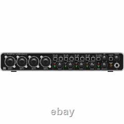 Behringer UPhoria UMC404HD Audiophile USB Audio & MIDI Interface With Trackti