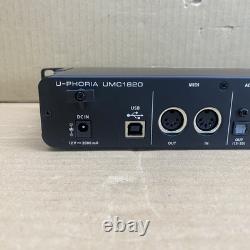 Behringer USB Audio Interface U-PHORIA UMC1820, 24-Bit/96kHz