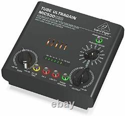 Behringer USB Audio Interface Vacuum Tube Mic Pre TUBE ULTRAGAIN MIC500USB