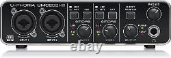 Behringer U-PHORIA UMC202HD Audiophile 2x2, 24-Bit/192 kHz USB Audio Interface