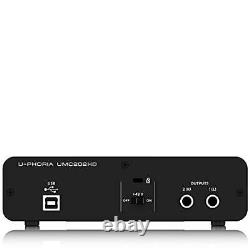 Behringer U-PHORIA UMC202HD Audiophile 2x2, 24-Bit/192 kHz USB Audio Interface