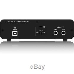 Behringer U-PHORIA UMC202HD USB Audio Home Studio Vocal Recording Interface