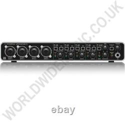 Behringer U-PHORIA UMC404HD 2 x 4, 24-Bit / 192 kHz USB Audio / MIDI Interface