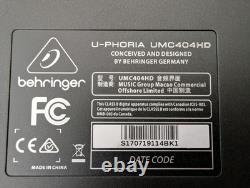Behringer U-PHORIA UMC404HD 4x4 24bit/192kHz USB Interface ADC DAC Midas PreAmps