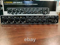 Behringer U-Phoria UMC404HD USB Audio/MIDI Interface Black