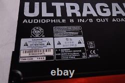 Behringer Ultragain Digital ADA8200 Audiophile 8 In 8 Out ADAT Audio Interface