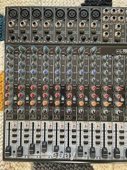 Behringer X2222USB Xenyx 22 Input Bus Mixer USB Audio Interface EQ Compressor FX