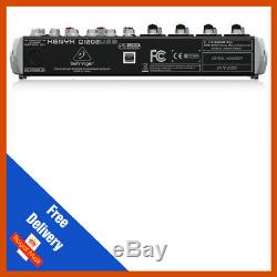 Behringer XENYX Q1202USB Premium 12 Input 2 Bus Mixer with USB/Audio Interface