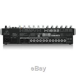 Behringer Xenyx X1832USB 18-Input USB Audio Effects Mic Preamps Mixer Interface