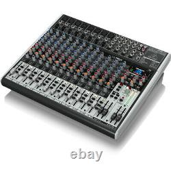 Behringer Xenyx X2222USB 22-Input USB Audio Mixer Recording Interface with Effects