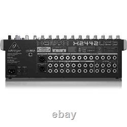 Behringer Xenyx X2442USB 24 Channel Mixer with USB Audio Interface