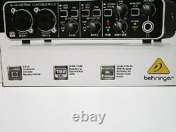 Bellinger 2 Input 4 Output USB Audio Interface UMC204HD U-PHORIA