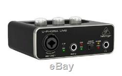 Bellinger USB audio interface UM2 2x2 Black DTM DAW genuine from JAPAN