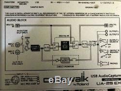 Cakewalk (Edirol) Roland UA-25EX USB Audio Capture Interface 24Bit / 96kHz