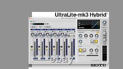 Complete MOTU UltraLite-mk3 Hybrid FireWire USB MIDI Audio Interface & New PSU