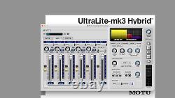 Complete MOTU UltraLite-mk3 Hybrid FireWire USB MIDI Audio Interface & New PSU