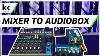 Connect Audio Mixer To Presonus Audiobox 96 Usb Audio Interface