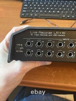 Cymatic Audio LR-16 Live Recorder 16-Channel Digital Multitrack Recorder