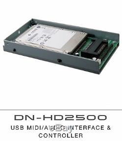 DENON DN-HD2500 USB MIDI/Audio Interface & DJ Controller Built In HDD Open Box