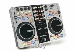 DJ Tech Reloaded 6-Deck USB DJ Controller with Built-in Audio Interface